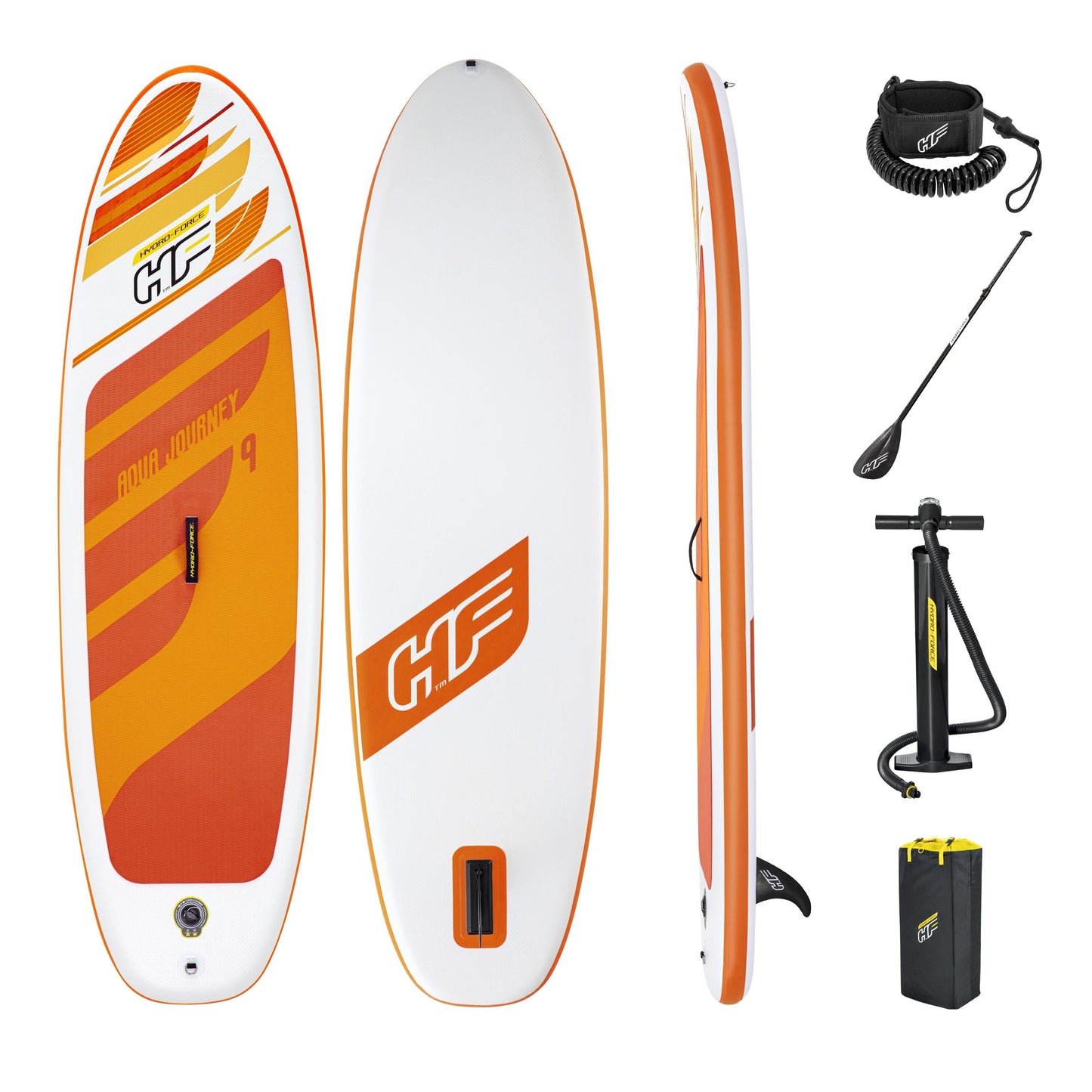 9ft Hydro‑Force Paddle Board Aqua Journey