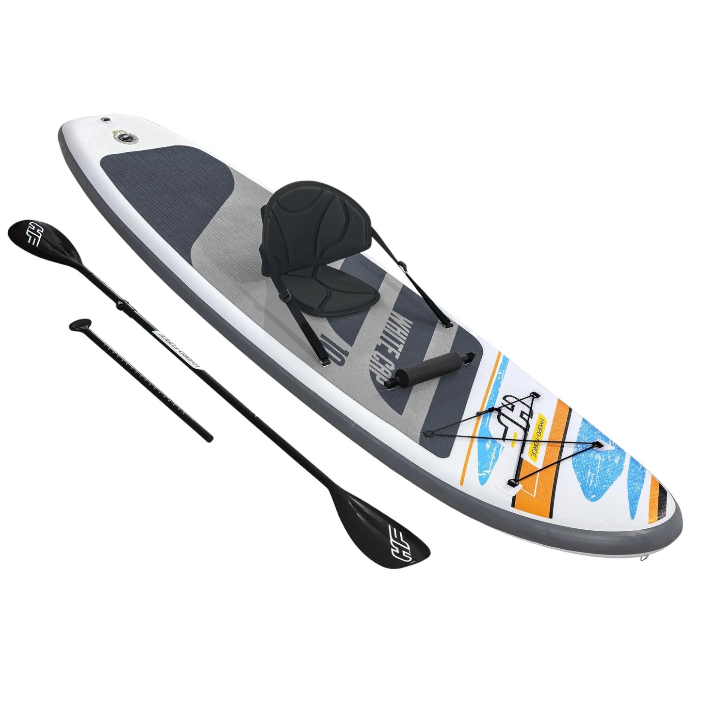 10ft Inflatable Paddle Board Convertible Set