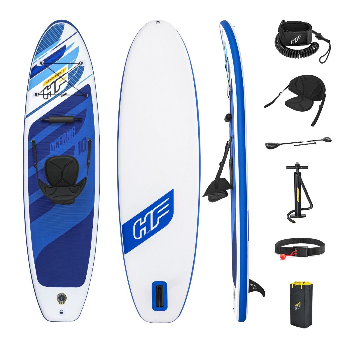 10ft Inflatable Paddle Board Set ‑ Oceana Hydro‑Force