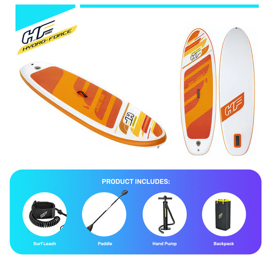 9ft Hydro‑Force Paddle Board Aqua Journey