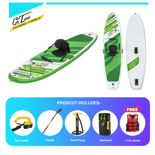 11ft Hydro‑Force Paddle Board Aqua Journey